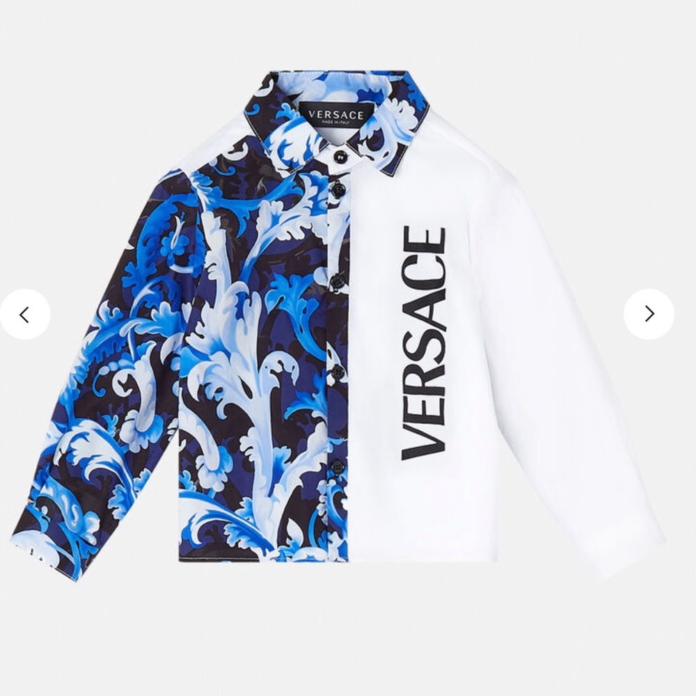 BAROCCOFLAGE KIDS PRINT SHIRT